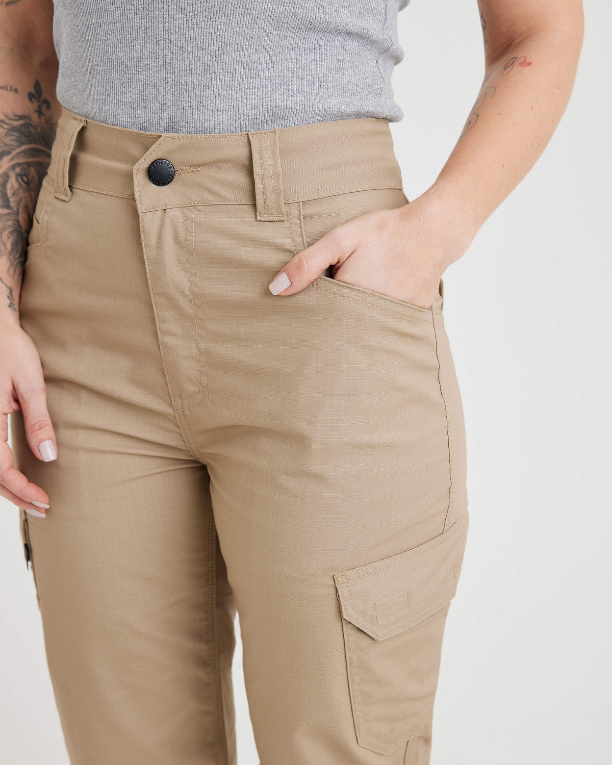 Calça Tática Bravery Feminina 2.0 - Cáqui
