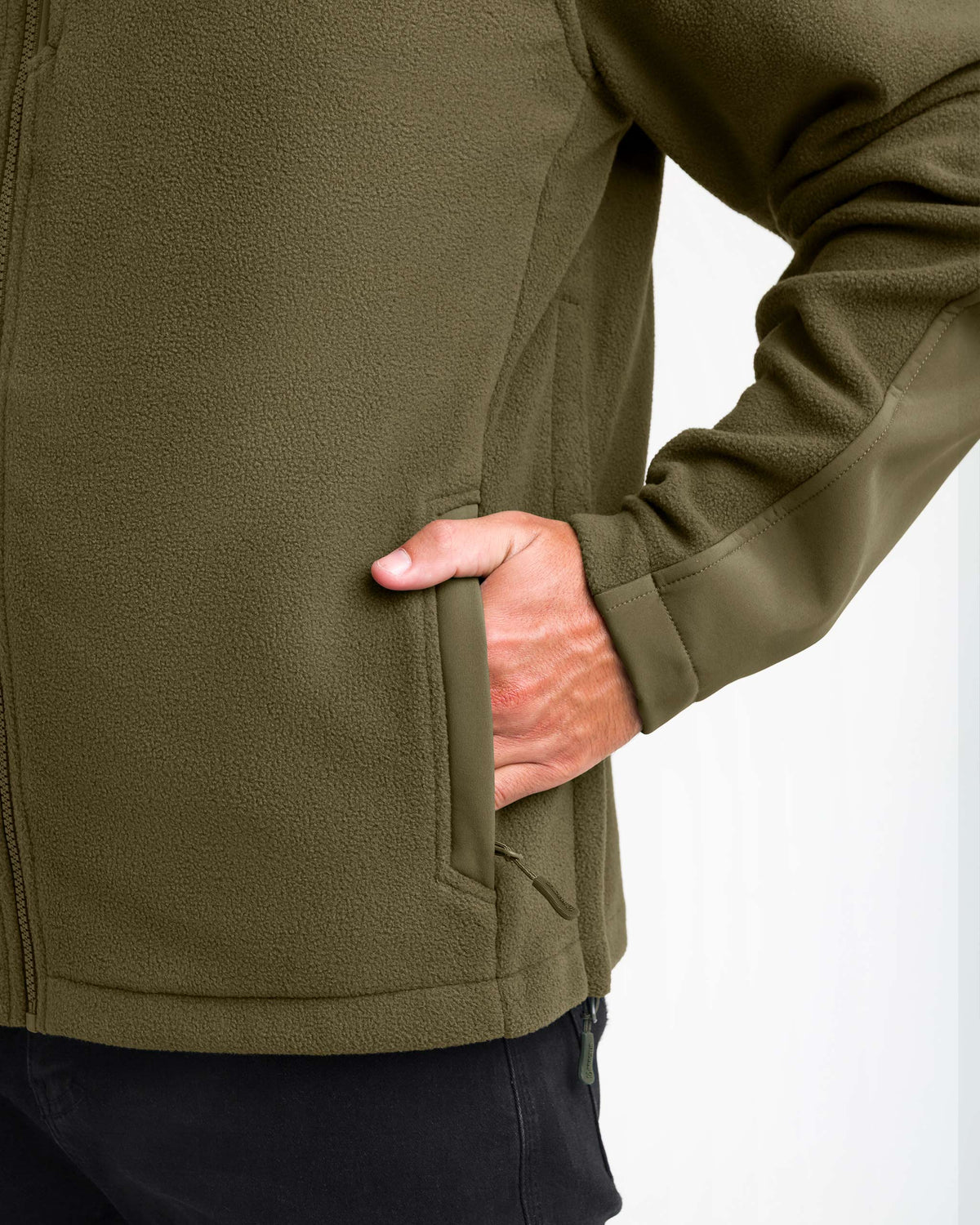 Jaqueta Fleece Snow 2.0 - Verde Oliva