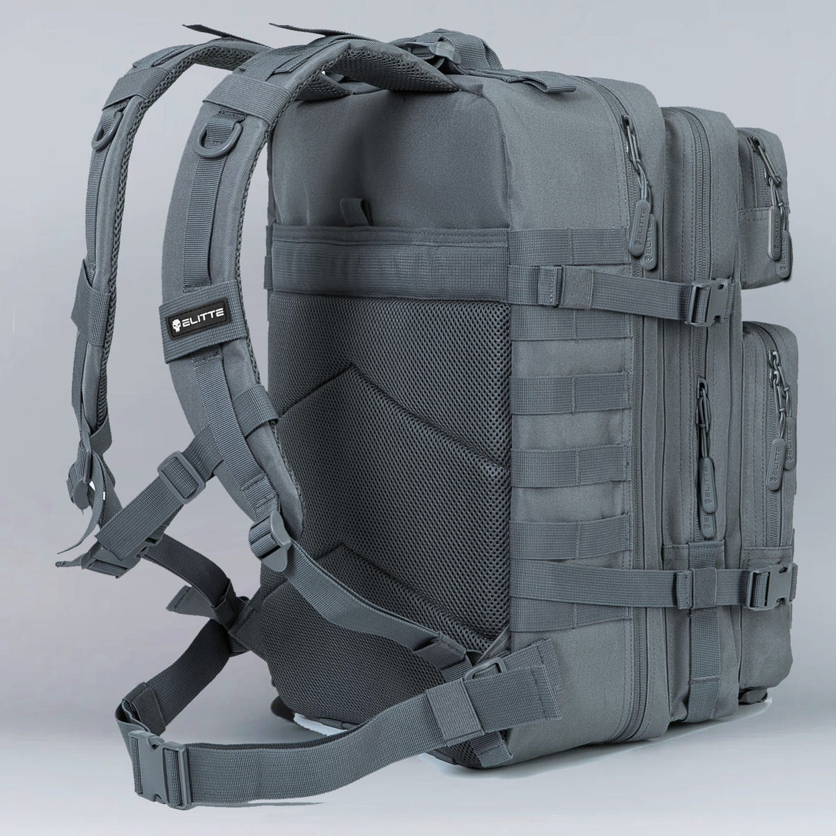 Mochila Elitte Combat (50L) - Cinza Shark