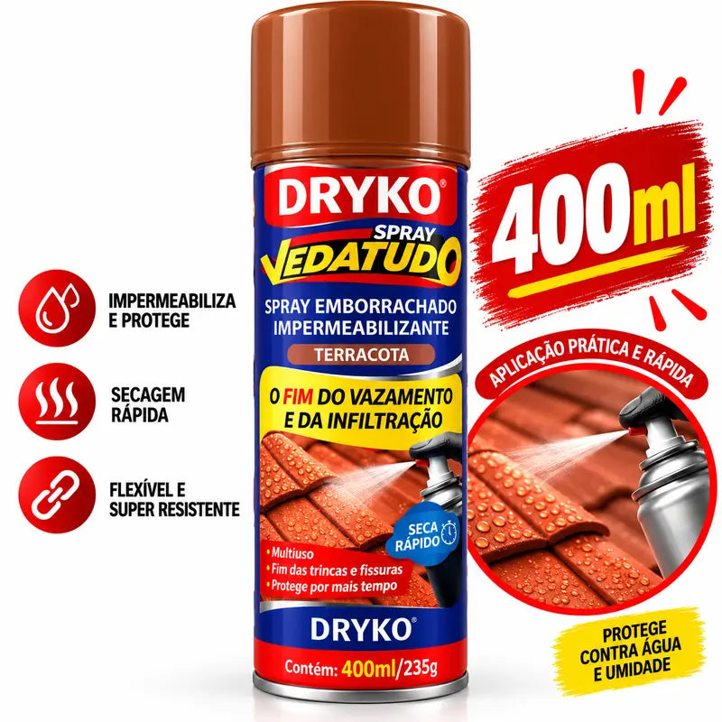 Borracha Líquida VedaTudo – Spray de Vedação