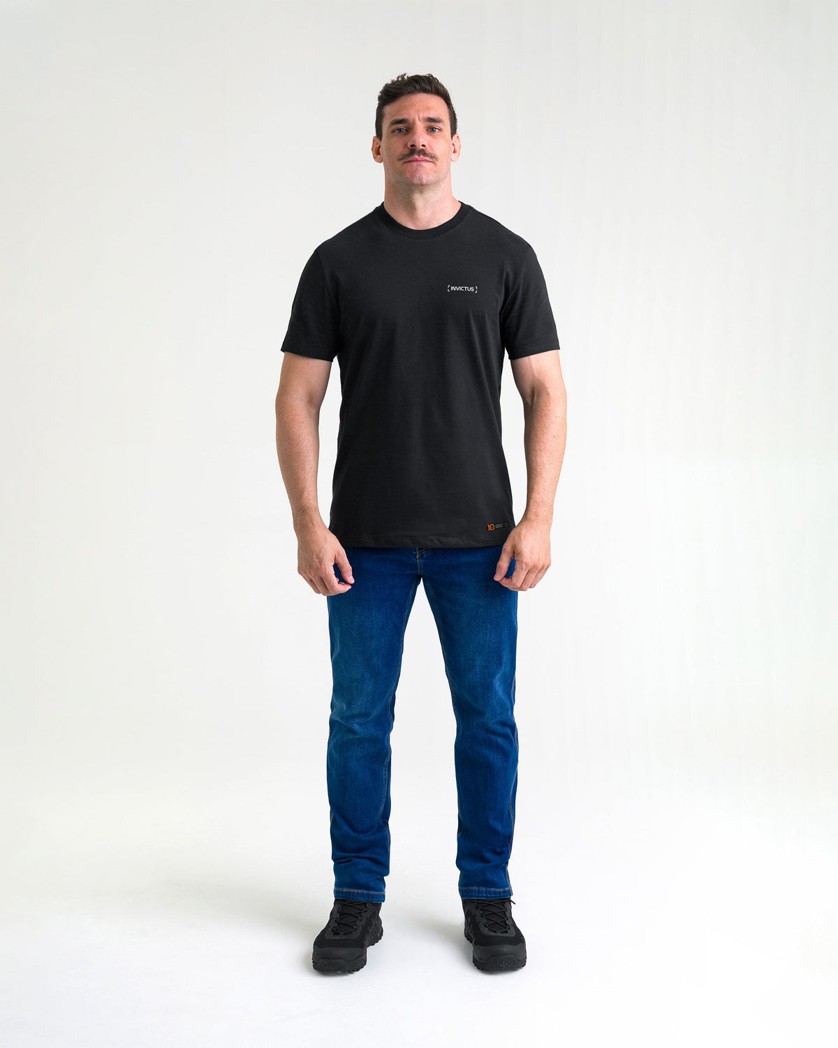 Camiseta Concept DTOM Classic 10 anos - Preta