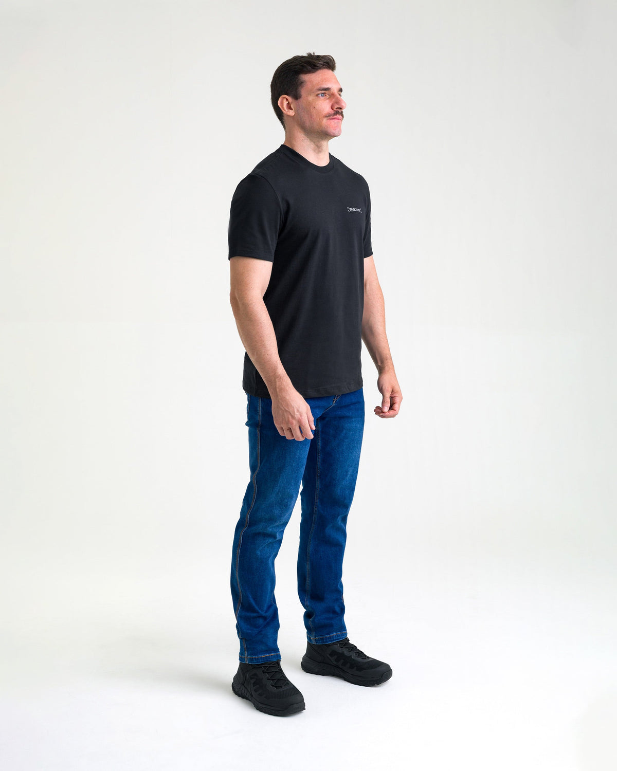 Camiseta Concept DTOM Classic 10 anos - Preta