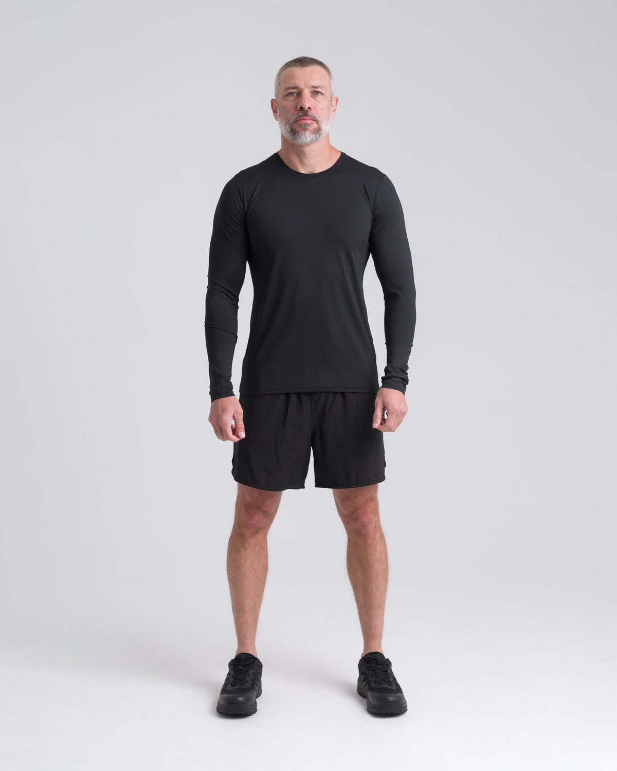 Blusa Segunda Pele Shade Masculina - Preta