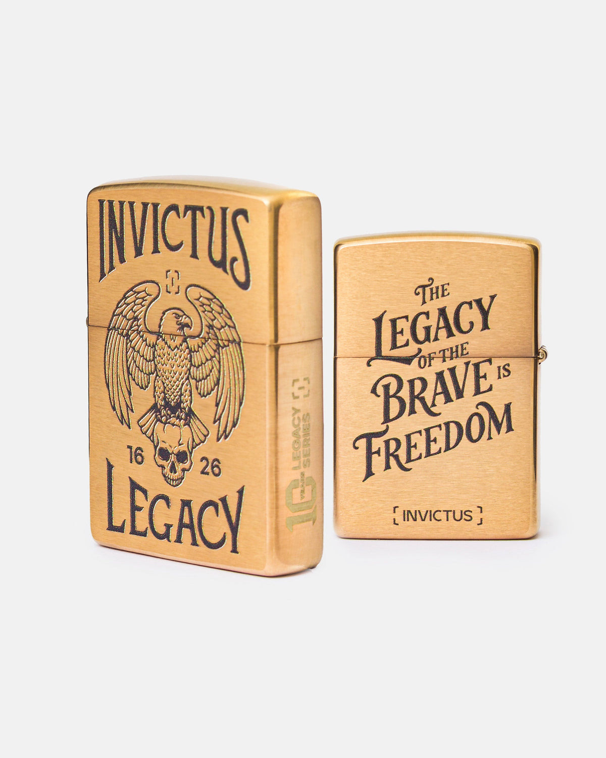 Zippo Invictus Brave - 10 Years of Courage