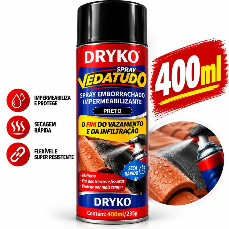 Borracha Líquida VedaTudo – Spray de Vedação